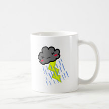Rain Cloud Coffee Mugs