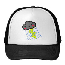 Rain Cloud Mesh Hat