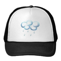 Rain Cloud Mesh Hat