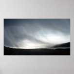 Rain clouds and sun on the water3 posters