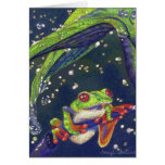 Rain Drops - Tree Frog cards
