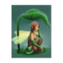 Rain fairy postcard