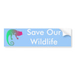 Rain Forest Animals bumper stickers
