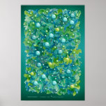 " RAIN FOREST " by: Robert Singletary Poster