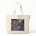 Rain Forest Landscape River Waterfalls Art bags