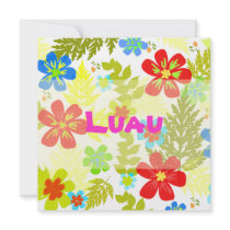 Rain Forest/Luau/tropical flowers/funky colours