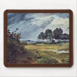 Rain Landscape By Busch Wilhelm (Best Quality) mousepads