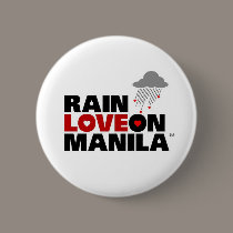 Rain Love on Manila Button/Pin