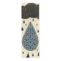 Rain mini-bookmark business cards