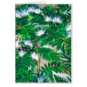 rain tree flowers watercolour painting art cards