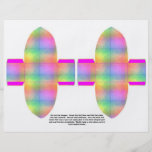Rainbow 3D Box Flyers