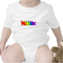 Rainbow Afghan Hound t-shirts