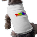 Rainbow AmStaff pet clothing