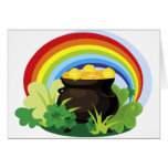 Rainbow And Pot Of Gold cards