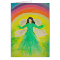 rainbow angel cards