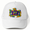 Rainbow Autism Puzzle hats