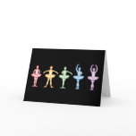 Rainbow Ballerinas cards