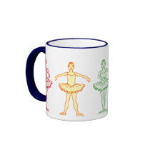 Rainbow Ballerinas Mug