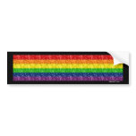 Rainbow Bar Bumper Sticker bumper stickers