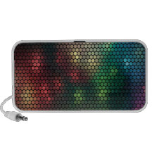 Rainbow Bee Hive Doodle Speaker