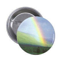 Rainbow, B'H Pinback Buttons
