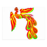 Rainbow Bird Postcard