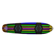 RAINBOW Black Diamond BlackDiamond : SUPERcharged Custom Skate Board