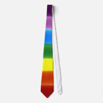 Rainbow blend tie