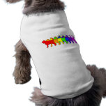 Rainbow Bloodhound pet clothing