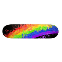 Rainbow board skate boards