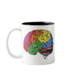 Rainbow Brain mugs