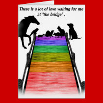 Rainbow Bridge Card cards