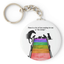 Rainbow Bridge Keychain