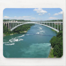 Rainbow Bridge, Niagara Falls Mouse Pads