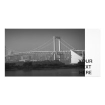 Rainbow Bridge Tokyo Customized Photo Card