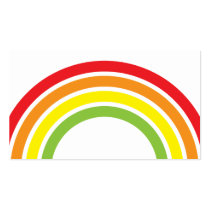 rainbow business cards