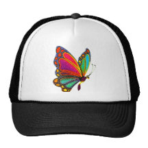 Rainbow Butterfly Hat