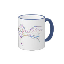 Rainbow Butterfly Mug