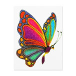 Rainbow Butterfly postcards