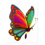Rainbow Butterfly Postcards