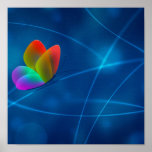 Rainbow Butterfly posters
