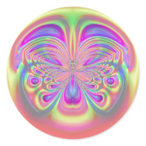 Rainbow Butterfly Sticker
