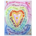 Rainbow Cancer Heart and Cancer Cannot Do Shirt