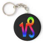 Rainbow Capricorn keychains