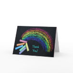 Rainbow Chalk cards
