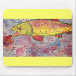 rainbow chasing fly mouse pad