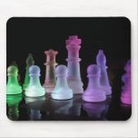 Rainbow Chess Set Mouse Pad mousepads