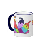 Rainbow Chilli Peppers mugs