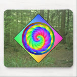 Rainbow Circle Redwood Forest Mousepad
