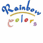 RAINBOW COLORS embroidered shirts
